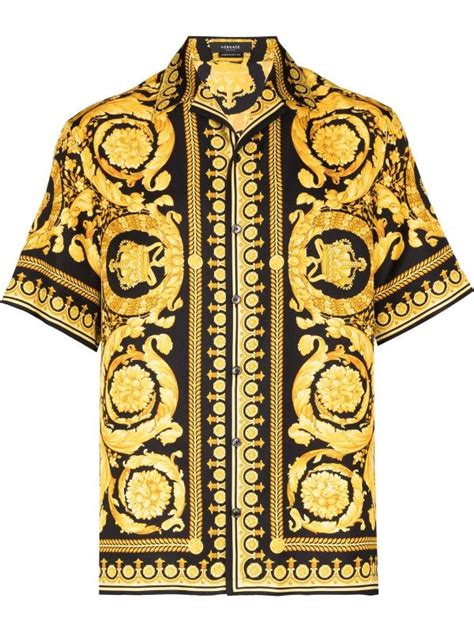 chemise versace barocco|Versace nautical shirt.